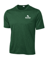 Sport-Tek® Heather ContenderTM Tee. ST360 Forest Green Heather