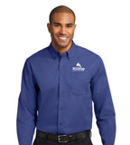 Port Authority® Long Sleeve Easy Care Shirt. S608 Mediterranean Blue