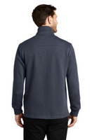 Port Authority® Slub Fleece 1/4-Zip Pullover. F295 Slate Grey