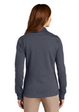Port Authority® Ladies Slub Fleece Full-Zip Jacket. L293 Slate Gray