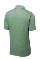 Sport-Tek ® PosiCharge ® Tri-Blend Wicking Polo. ST405 Forest Green Heather