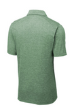 Sport-Tek ® PosiCharge ® Tri-Blend Wicking Polo. ST405 Forest Green Heather