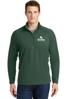 Sport-Tek® Sport-Wick® Stretch 1/2-Zip Pullover. ST850 Forest Green