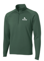 Sport-Tek® Sport-Wick® Stretch 1/2-Zip Pullover. ST850 Forest Green